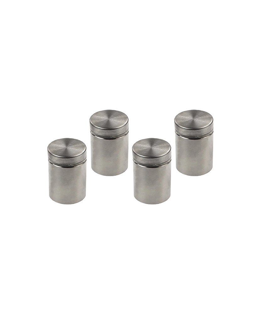 Parafusos de Fixação de Vidro 19*40mm, em Aço Inoxidável – 4 unidades