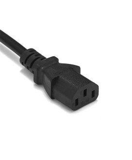 Cabo de Alimentação IEC C17 com Plug EU, de 1 e 2 metros