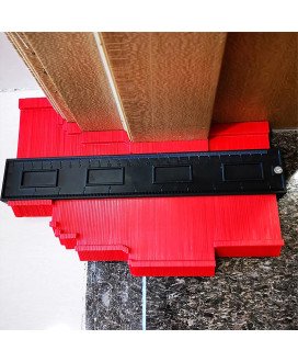 Régua de Medição para Contorno de 25cm – Vermelho