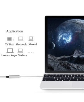 Cabo Adaptador USB 2.0 para RJ45 em Alumínio – Cinzento Metalizado