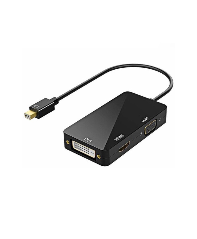 Cabo Adaptador Conversor Mini DisplayPort para HDMI, DVI e VGA