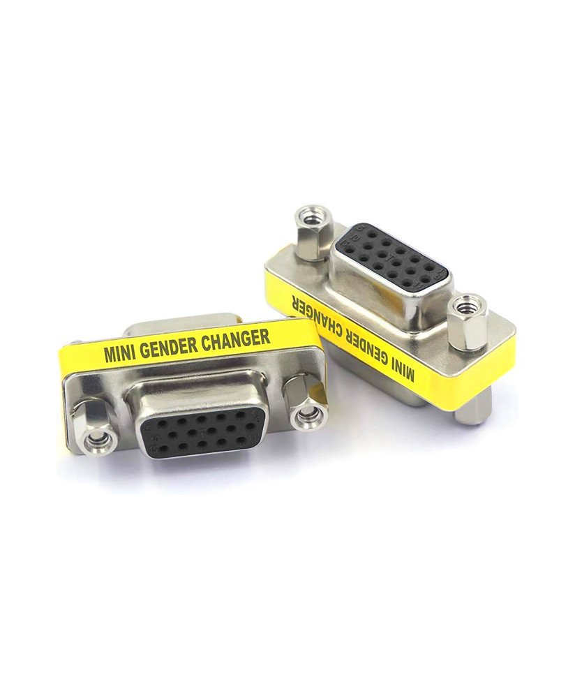 Adaptador VGA Fêmea para VGA Fêmea