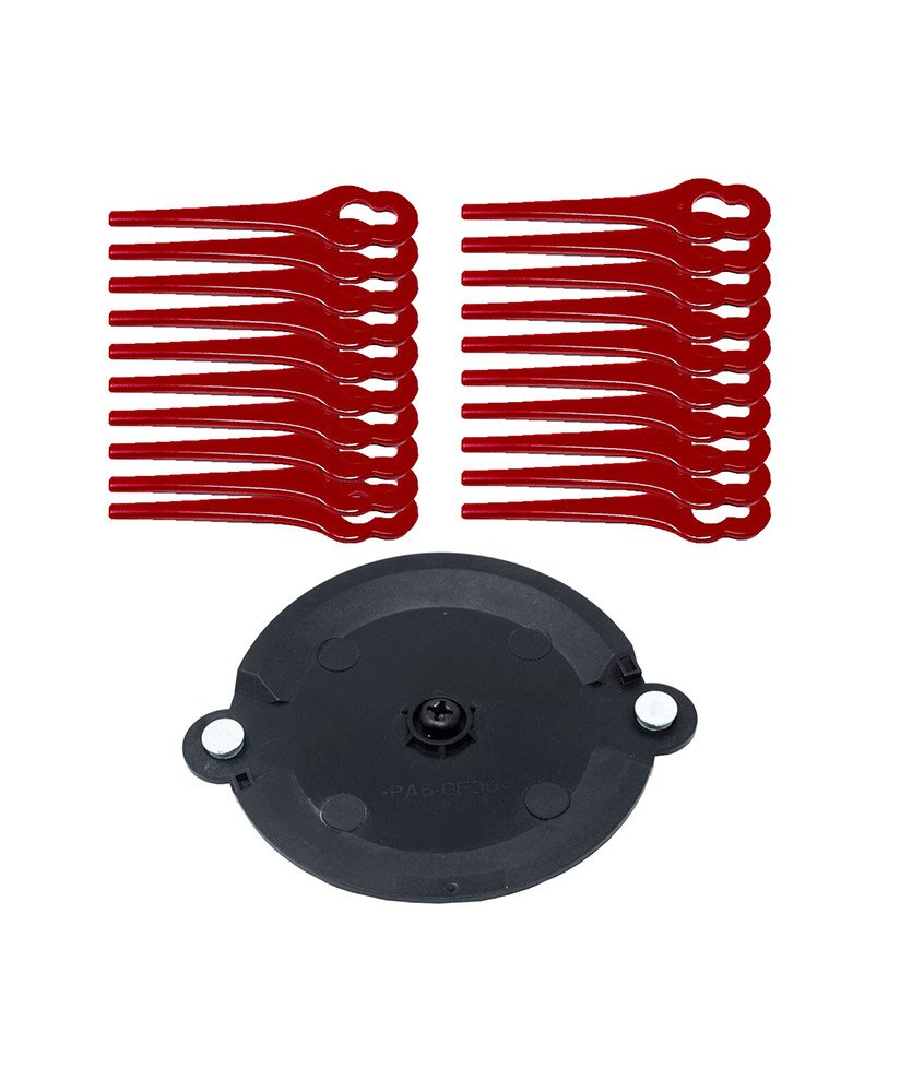 Lâminas em Plástico para Aparador Parkside PRTA 20-LiA1 - Pack de 20 unidades