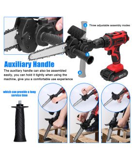 Adaptador tipo Motosserra para Berbequim