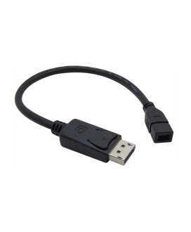 Cabo Adaptador DisplayPort para Mini DisplayPort – Preto