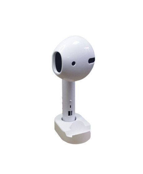 Coluna Portátil Bluetooth com Porta USB, Cartão SD e com Suporte para Telemóvel – Branco