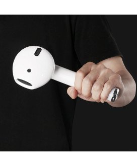 Coluna Portátil Bluetooth com Porta USB, Cartão SD e com Suporte para Telemóvel – Branco