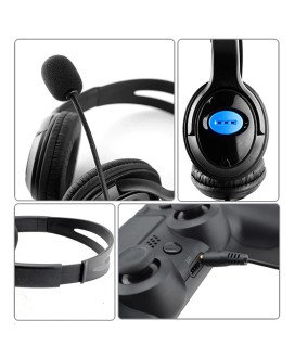 Headset para Gaming com Microfone e Cancelamento de Ruído – Preto e Azul