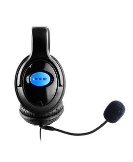 Headset para Gaming com Microfone e Cancelamento de Ruído – Preto e Azul