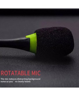 Headset para Teletrabalho com Microfone e Botão de Controlo de Volume - USB