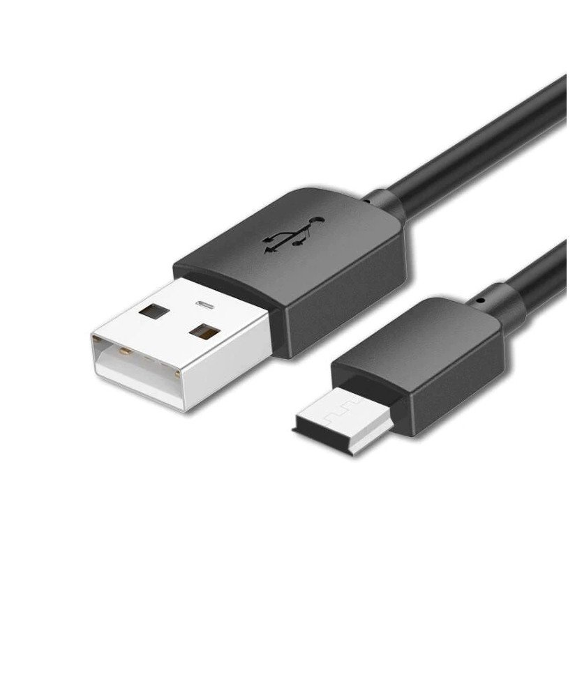 Cabo Adaptador Mini USB para USB, de 1 e 2m