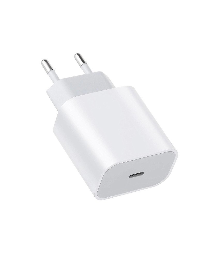 Carregador Tipo-C, com PD, de 20W – Branco
