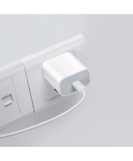 Carregador Tipo-C, com PD, de 20W – Branco