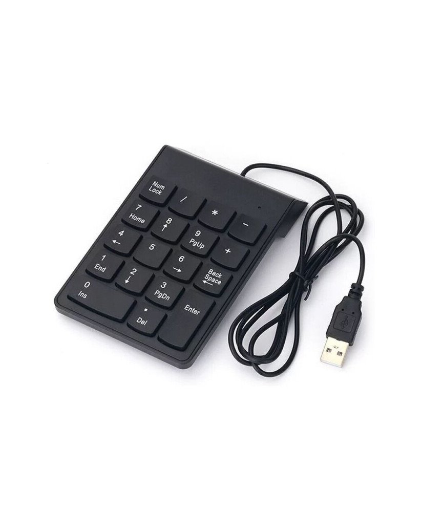Mini Teclado Numérico USB, Super Fino