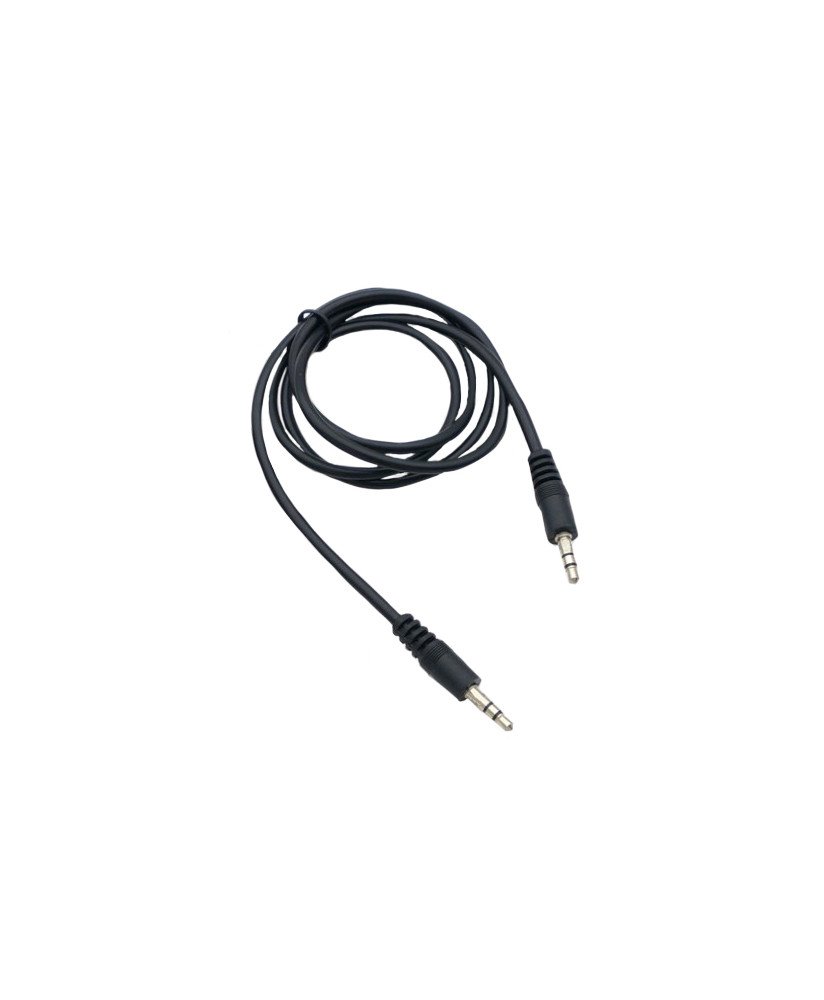 Cabo de Áudio Jack 3.5mm de 1 metro – Preto