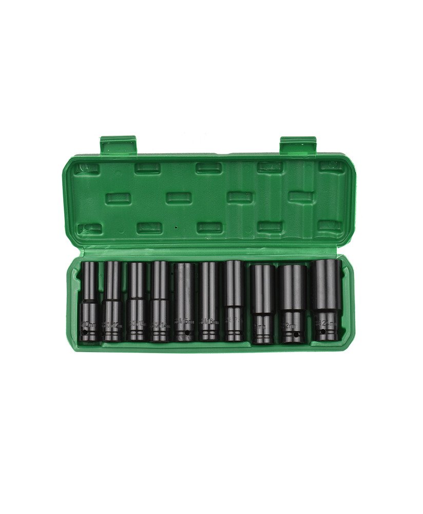 Conjunto de 10 Chaves de Caixa, de 10-24mm