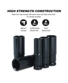 Conjunto de 10 Chaves de Caixa, de 10-24mm