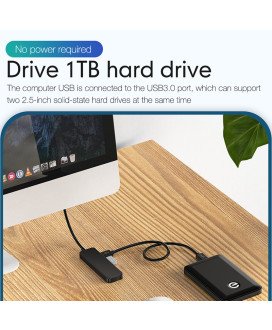 HUB Tipo-C com 4 Portas USB 3.0 – Preto