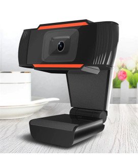 Webcam 480p/720p/1080p, com Microfone, Câmera HD e Clipe de Suporte – USB