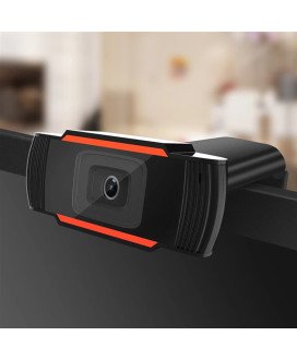 Webcam 480p/720p/1080p, com Microfone, Câmera HD e Clipe de Suporte – USB