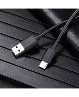 Cabo de Carregamento Rápido Tipo-C para USB de 1 metro e de 5 Amperes
