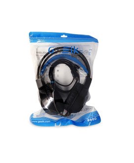 Headset Gaming com Luzes LED, sistema Surround 7.1, Microfone Ajustável, Controlo de Volume, 1*USB e 2 Jacks 3.5mm