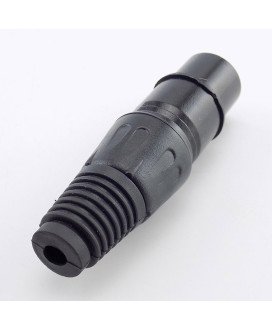 Par de Conetores XLR Macho-Fêmea para Microfone