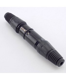 Par de Conetores XLR Macho-Fêmea para Microfone