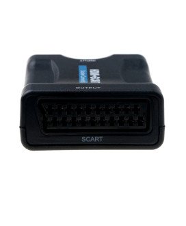 Adaptador Conversor de Vídeo HDMI para Scart, com Carregador Incluído