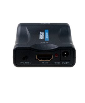 Adaptador Conversor de Vídeo HDMI para Scart, com Carregador Incluído