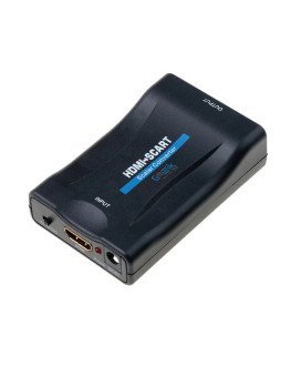 Adaptador Conversor de Vídeo HDMI para Scart, com Carregador Incluído