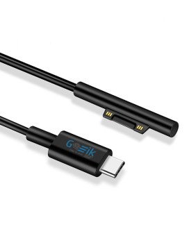 Cabo Tipo-C para Carregar Microsoft Surface Pro 3, 4, 5, 6, 7