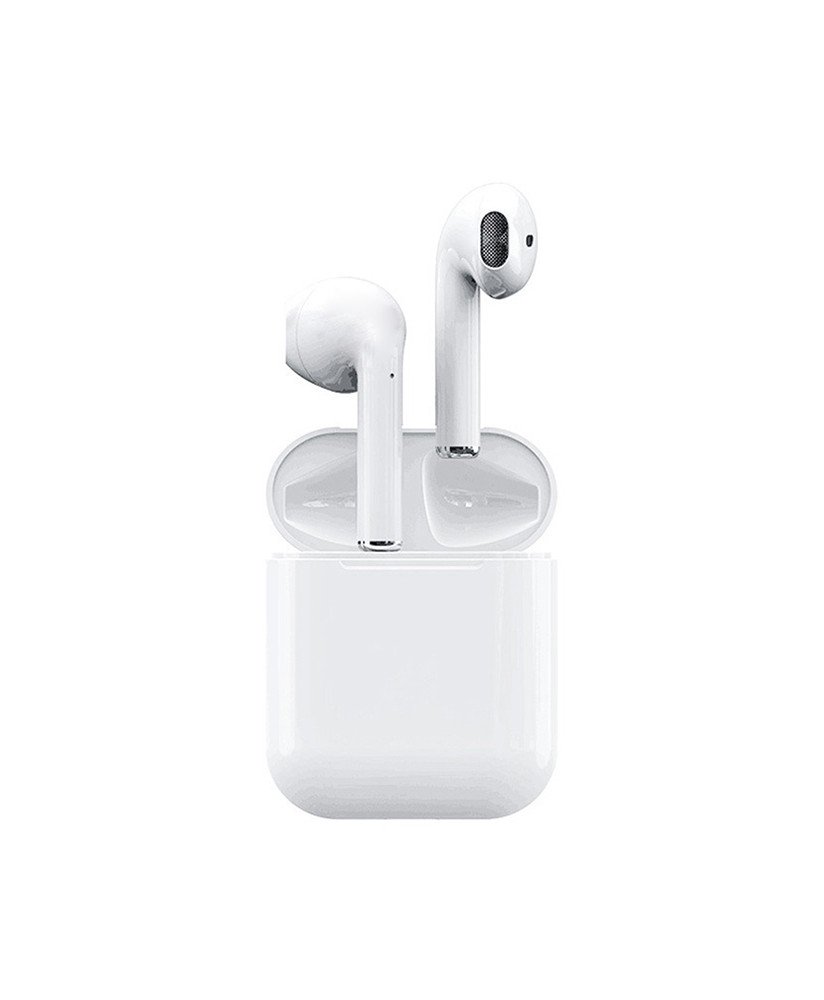 Fones Auriculares Bluetooth i12-TWS com Caixa Powerbank - Branco