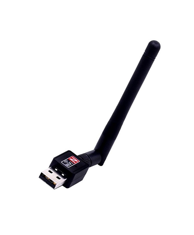 Adaptador USB Wi-Fi com antena de 2dBi