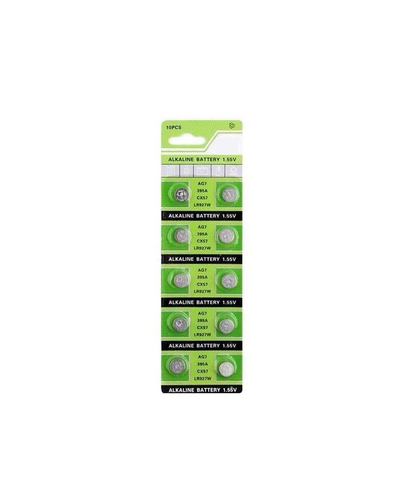 Pilha Alcalina para Relógio LR927W 1.55V - Pack de 10 uni.