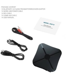 Adaptador Transmissor e Recetor sem fio Bluetooth Dual Mode
