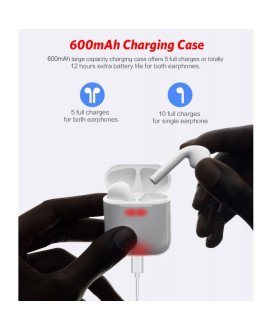 Fones Auriculares Bluetooth I9 TWS - Brancos