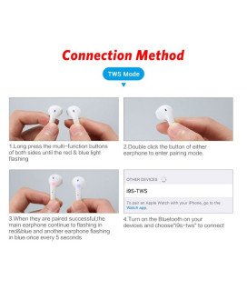 Fones Auriculares Bluetooth I9 TWS - Brancos