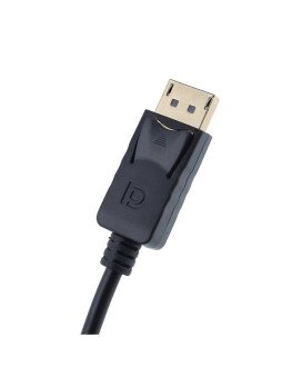 Cabo Adaptador DisplayPort Macho para DVI, HDMI e VGA