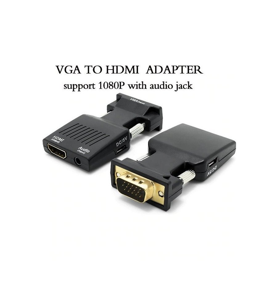 Adaptador Conversor VGA para HDMI