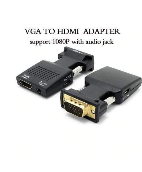 Adaptador Conversor VGA para HDMI
