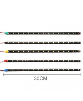 Tira de Led Adesiva e Flexível SMD3528 de 12V, Amarelo