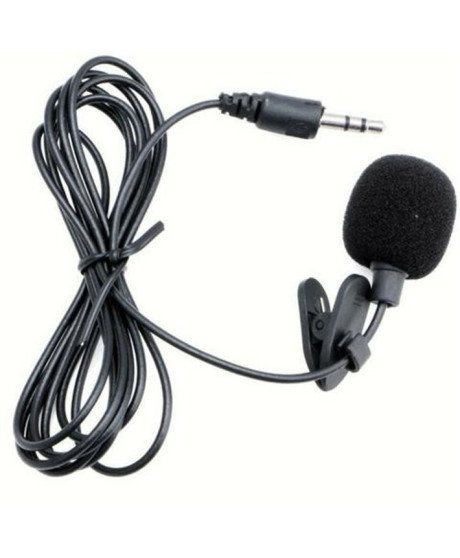 Microfone de Lapela, para entrevista para iOS e Android