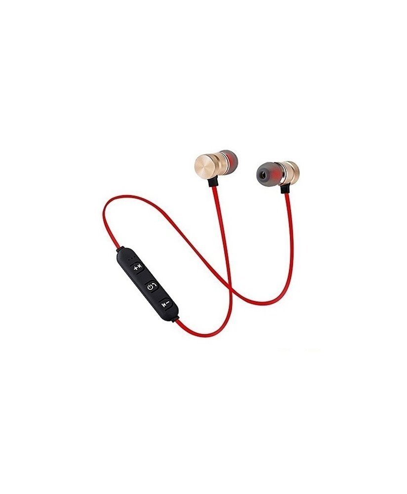 Fones Auriculares Magnéticos Bluetooth, Gold