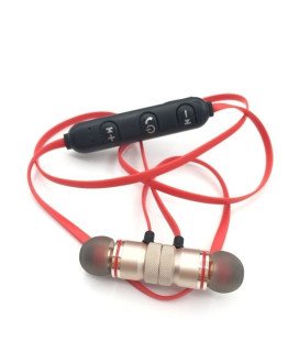 Fones Auriculares Magnéticos Bluetooth, Gold