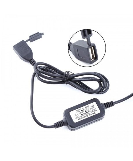 Carregador Cabo USB 12 volts para Mota/Carro