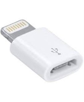 Adaptador Micro USB para iPhone, Branco