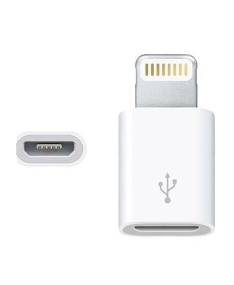 Adaptador Micro USB para iPhone, Branco