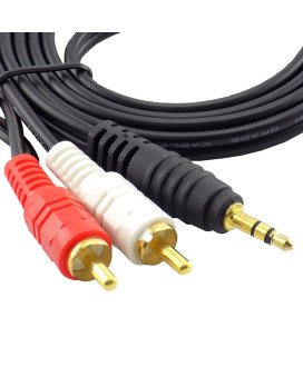 Cabo Áudio Jack 3.5mm para RCA