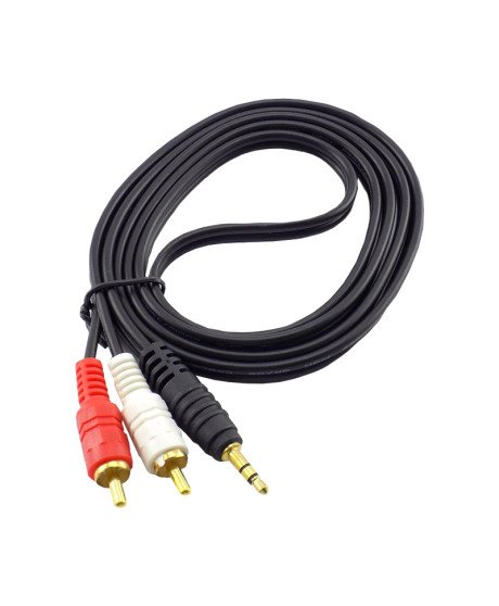 Cabo Áudio Jack 3.5mm para RCA